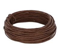 INNSPIRO Alambre recubierto de papel color marron 3mm.x10m., maleable, para crear formas, manualidades y decoración
