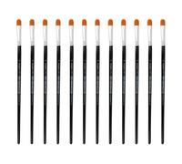 INNSPIRO Caja de 12 Pinceles sintético Lengua de Gato nº10