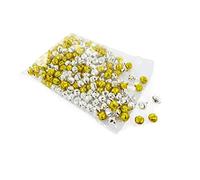 INNSPIRO Cascabeles Color Oro y Plata 10mm. 250u. Aprox.