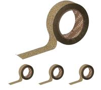 INNSPIRO Cinta masking tape purpurina dorado 15mm.x6,5m. Serie Glitter (Paquete de 4)