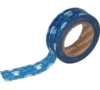 INNSPIRO Cinta masking tape Washi barcos azul 15mm.x10xm. Serie Ultramar