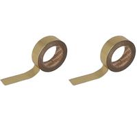 INNSPIRO Cinta masking tape Washi foil dorado 15mm.x10m. Serie Metal (Paquete de 2)