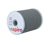 INNSPIRO Cordón algodón Encerado Fino Verde Gris 1,5mm. 100m.