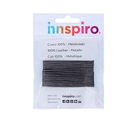 INNSPIRO Cordón Cuero metálico Azul Marino 2,0mm. 5m.