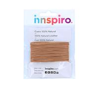 INNSPIRO Cordón Cuero Natural 1,0mm. 5m.