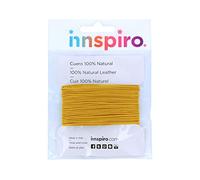 INNSPIRO Cordón Cuero Natural Amarillo 1,0mm. 5m.