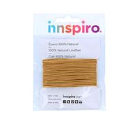 INNSPIRO Cordón Cuero Natural Marfil 2,0mm. 5m.
