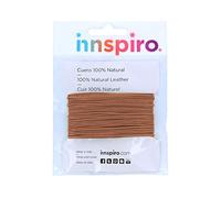 INNSPIRO Cordón Cuero Natural Rosa 1,0mm. 5m.