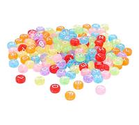 INNSPIRO- Cuentas de plástico, Color translúcido, grande (47522)