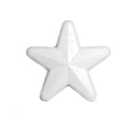 INNSPIRO Estrella de porex 10cm. Bolsa colgar 10u. Formas geométricas