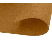 INNSPIRO Fieltro acrílico marrón láminas adhesivas 20x30cm.x2mm. 220gr./m2 10u. Material muy utilizado para manualidades y decoración