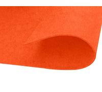 INNSPIRO Fieltro acrílico zanahoria láminas 30x45cm.x2mm. 220gr./m2 10u. Material muy utilizado para manualidades y decoración