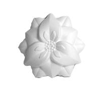 INNSPIRO Flor Dalia de porex 13,5cm. Bolsa Colgar 4u. Flores, Blanco, 4