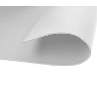 INNSPIRO Goma EVA blanco láminas adhesivas 20x30cm.x2mm. 20u. Material muy utilizado para manualidades y decoración