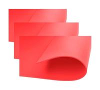 INNSPIRO Goma EVA Rojo láminas 20x30cm.x1mm. 20u. Material Muy Utilizado para Manualidades y decoración (Paquete de 3)