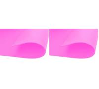 INNSPIRO Goma EVA rosa fluor láminas adhesivas 20x30cm.x2mm. 5u. Material muy utilizado para manualidades y decoración (Paquete de 2)