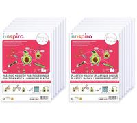 INNSPIRO Hojas plástico mágico Blanco A4 0,3mm. 6u. (Paquete de 2)