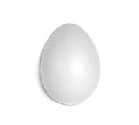 INNSPIRO Huevo 2 mitades de porex 15,5x22,5cm. Formas geométricas