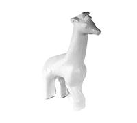 INNSPIRO Jirafa Africana de porex 13x19cm. Bolsa Colgar 2u. Animales, Blanco, 2
