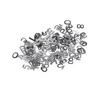 INNSPIRO Lentejuelas números 0-9 plateadas 6mm. 28gr., ideal para manualidades con niños, decoraciones y actividades creativas
