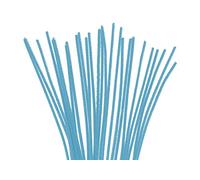 INNSPIRO Limpiapipas chenilla azul 4mm.x30cm. 50u., ideal para manualidades con niños, decoraciones y actividades creativas