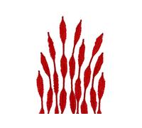 INNSPIRO Limpiapipas chenilla formas rojo 13mm.x30cm. 25u., ideal para manualidades con niños, decoraciones y actividades creativas
