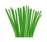 INNSPIRO Limpiapipas chenilla verde 6mm.x30cm. 25u., ideal para manualidades con niños, decoraciones y actividades creativas