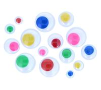 INNSPIRO Ojos móviles iris de colores autoadhesivos medidas surtidas 75u.