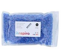 INNSPIRO Rocalla de vidrio cilindro aurora boreale azul diam. 1,80x6mm. 500gr. Bolsa. Para crear pulseras y collares, ideal para manualidades y joyas con niños. Cuentas semilla.