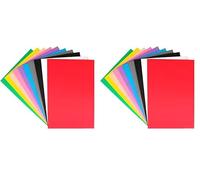 INNSPIRO Set 10 láminas Goma EVA Surtido Colores 20x30cm.x2mm, 20x30 cm (Paquete de 2)