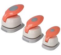 INNSPIRO Set 3 troqueladoras de figuras Eva Foam Punch círculos 1-1,6-2,5 cm.