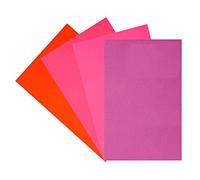 INNSPIRO Set 4 láminas goma EVA cálidos adhesivas 20x30cm.x2mm. Material muy utilizado para manualidades y decoración