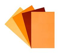 INNSPIRO Set 4 láminas Goma EVA otoño Adhesivas 20x30cm.x2mm, Surtido Colores, 20x30 cm