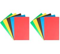 INNSPIRO Set 5 láminas goma EVA adhesiva surtido colores 20x30cm.x2mm. Material muy utilizado para manualidades y decoración (Paquete de 2)