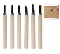 INNSPIRO Set 6 herramientas para tallar madera