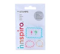 INNSPIRO Set sellos acrílicos Conversaciones 5,3x6cm.