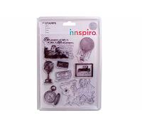 INNSPIRO Set Sellos acrílicos Vivir la Vida 14x18cm.