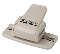 INNSPIRO Troqueladora de bordes continuos pequeña Border Punch festoneado corte: 40x11mm., perforadoras para Scrapbooking, DIY Manualidades, Creación de Tarjetas