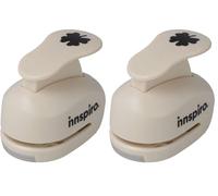 INNSPIRO Troqueladora de figuras Eva Foam Punch hoja trébol 25mm. (Paquete de 2)