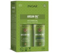 Inoar - Pack Hidratante Argan Oil Champú 250 ml + Acondionador 250 ml