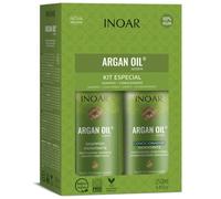 Inoar - Pack Hidratante Argan Oil Champú 250 ml + Acondionador 250 ml
