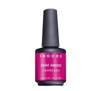 Inocos esmalte gel Atitude Rosa GP485 sem medo 15ml