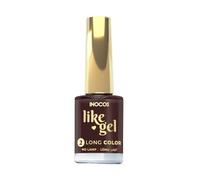 Inocos Like Gel esmalte de uñas efecto gel 117 marrón violeta