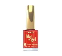 Inocos Like Gel esmalte de uñas efecto gel 123 rojo coral
