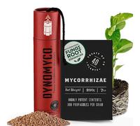 Inoculante de micorrizas DYNOMYCO® - Cepas de alto rendimiento - Fórmula concentrada - Mejora la absorción de nutrientes - Aumenta el rendimiento de las plantas (200 g/Up to 40 Plants)