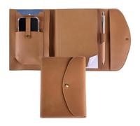 inodiref Cuaderno De Viaje Bonitos Diario De Viaje Rellenable A5 Diario Personal 22x16 cm Con Bolsillo Deslizante Multifuncional y Cubierta Tipo Libro (80 Hojas / 160 Páginas)
