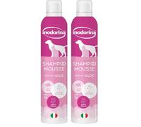 Inodorina - Champú Espuma de Lavado en Seco Aloe Vera de 300 ml (Paquete de 2)