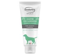 Inodorina Champú para Perros de Clorhexidina Higienizante (250 ml). Champú Natural para Cachorros de Glicerina Protector de Pelaje y para Activar Brillo