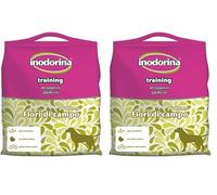 Inodorina Empapadores para Perros (60x90 cm, 40 u) Pequeños y Grandes para Entrenamiento. Empapadores Cachorros Absorbente con Filtro de Olores. Accesorios para Mascotas (Paquete de 2)