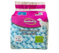 Inodorina Pañales Absorbentes para Perros Machos L